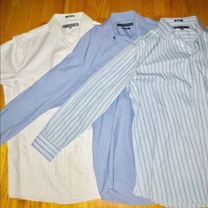 Perry Ellis Portfolio Dress Shirts 17 1/2-34/35